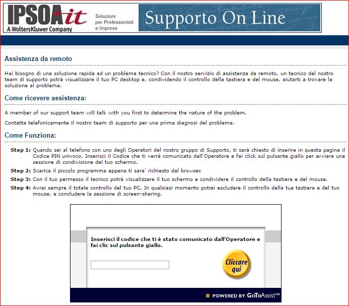 Supporto On Line